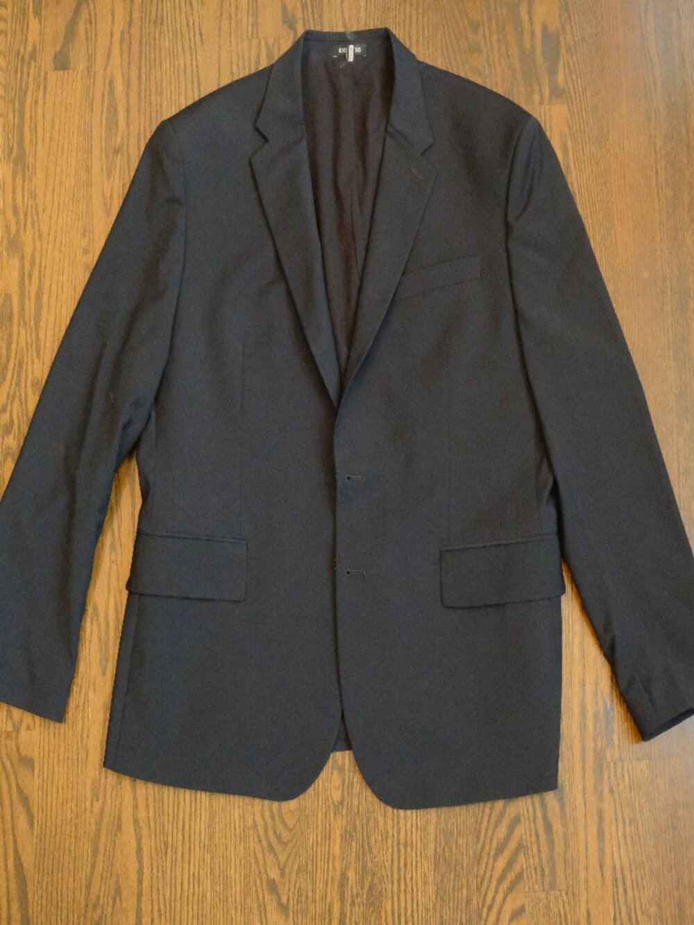 Express Black Suit Men's 40R Jacket 33x30 Pants Two-Piece Set
